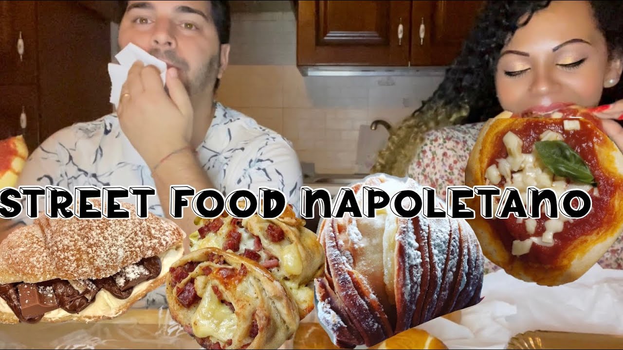 MUKBANG ITA PIZZETTE, SFOGLIATELLE, PANINO NAPOLETANO, CORNETTO GRAFFA EATING SHOW