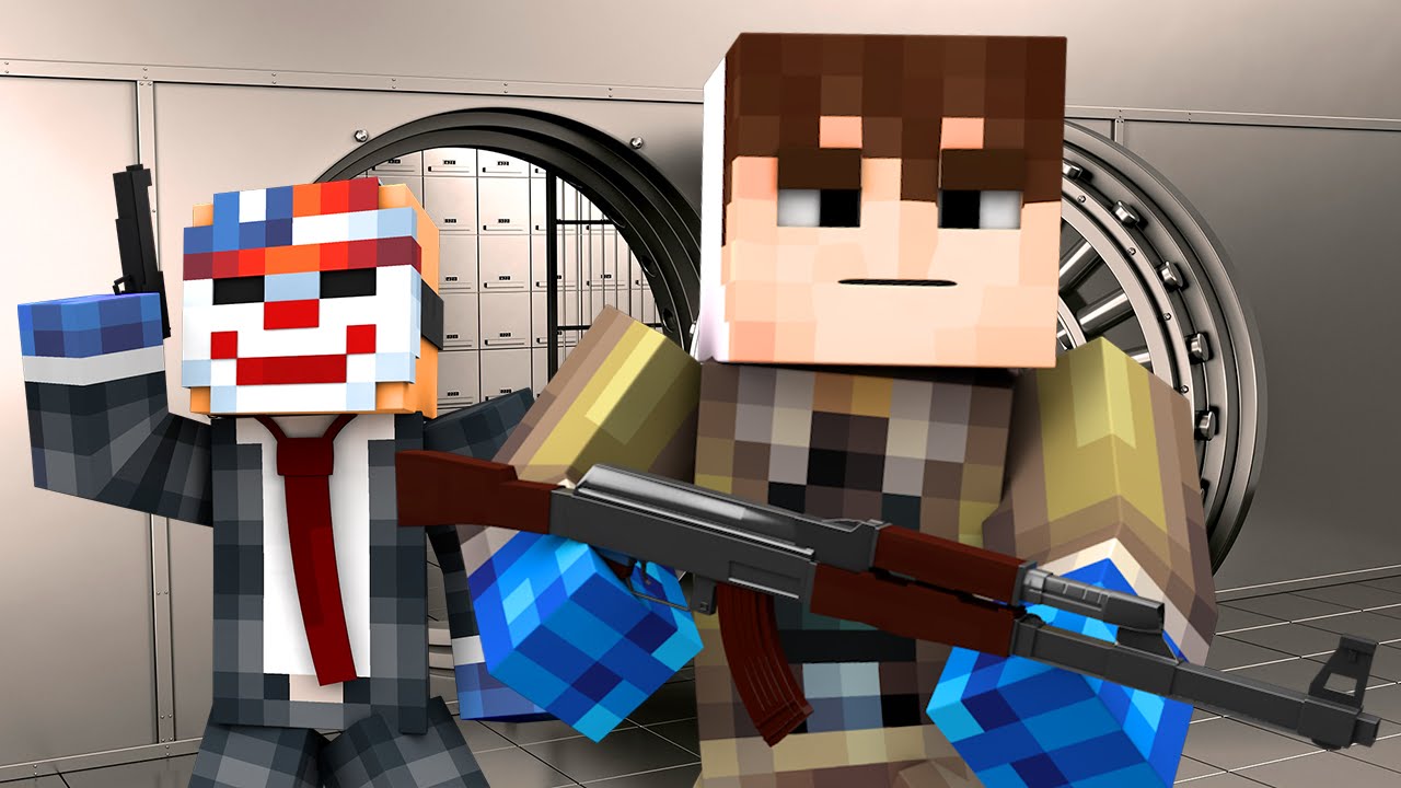 Payday - ROBBING THE ART GALLERY! (Minecraft Roleplay) #1