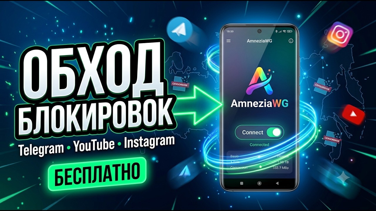 🔥 YouTube снова ЛЕТАЕТ! Бесплатный способ обойти блокировки | Android | IOS