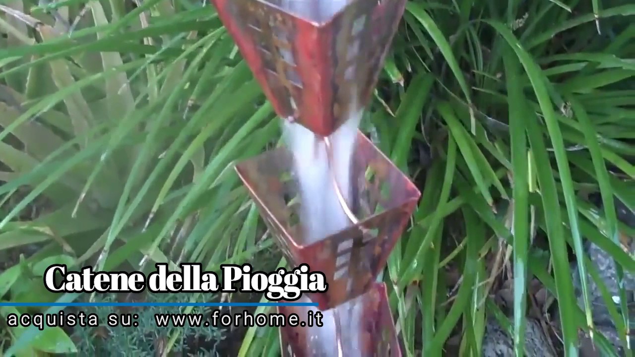 CATENA DELLA PIOGGIA per GRONDAIE Rain Chain mod. 3122-AC