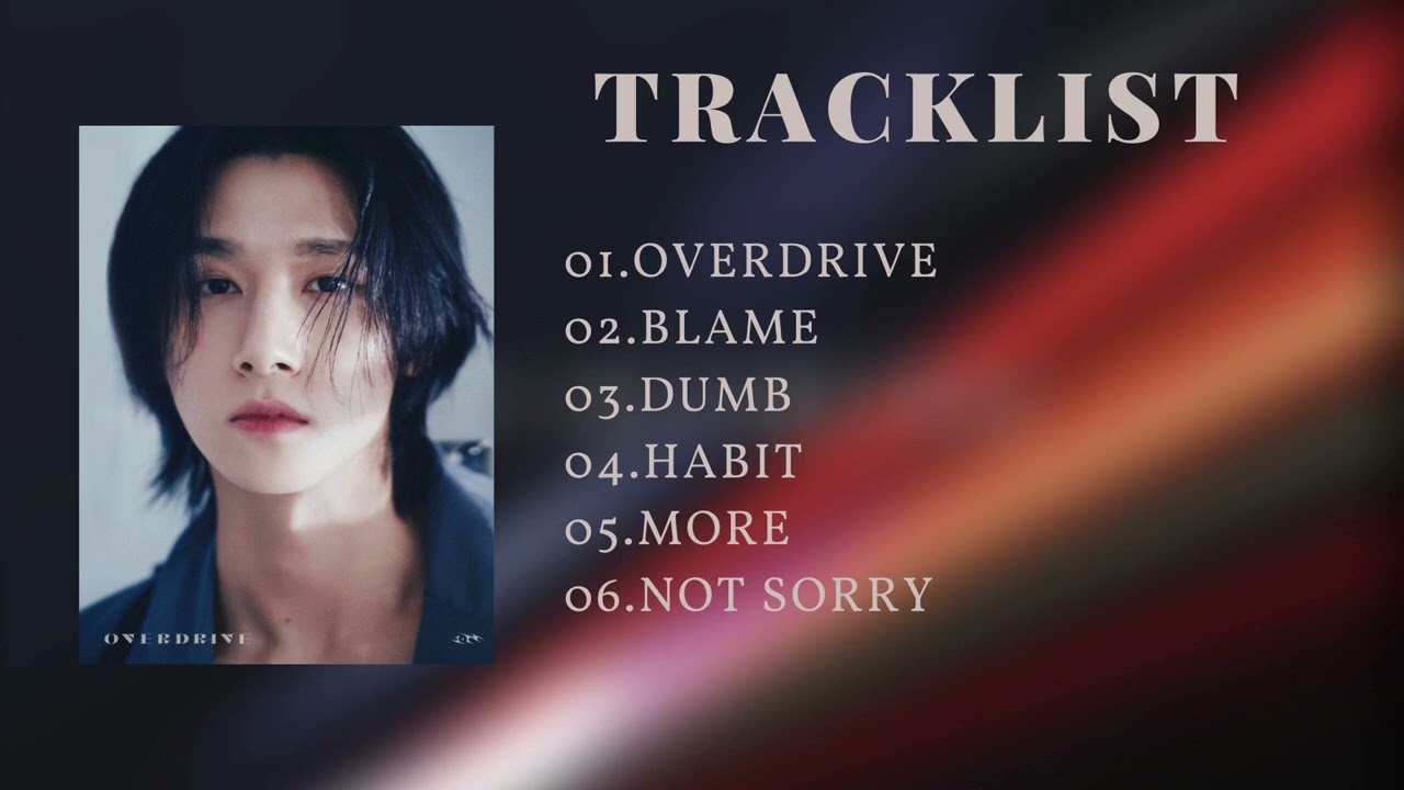 [FULL ALBUM] I.M - OVERDRIVE TRACKLIST