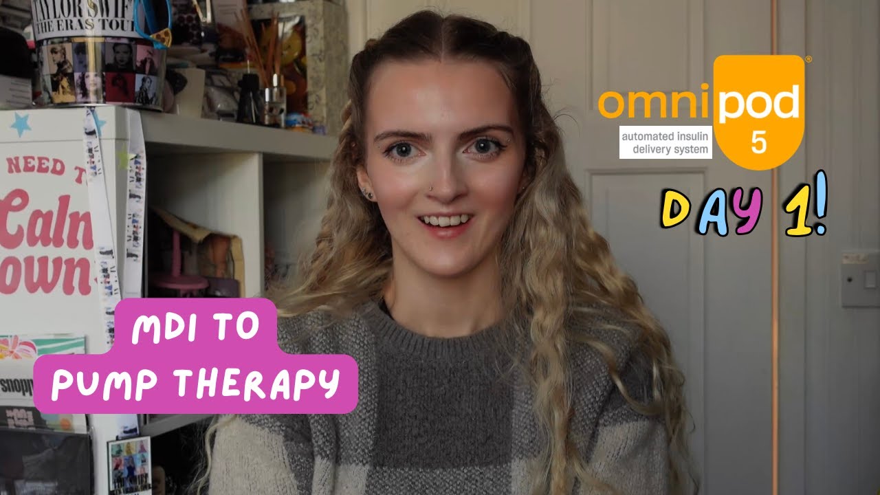 First Day on an Insulin Pump!!! Omnipod 5 | Type 1 diabetes vlog