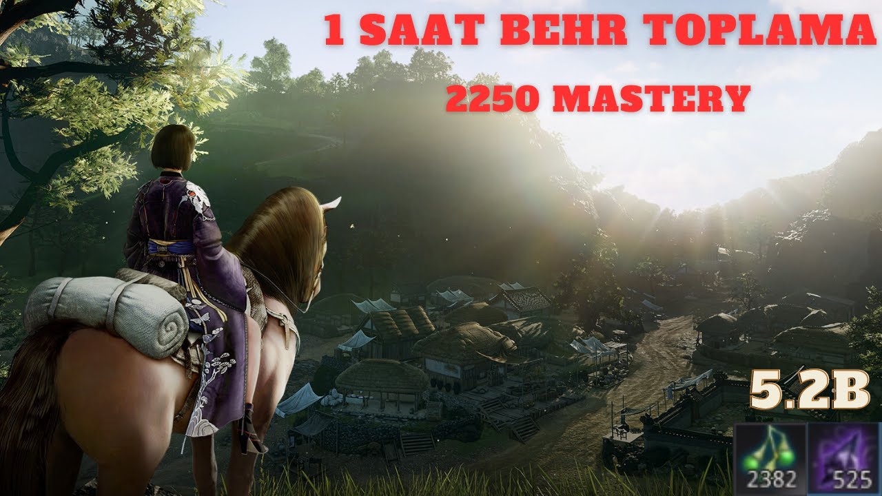 2250 Mastery İle Behr'de Ot Toplamak | 1 Saatte 5.2b | 