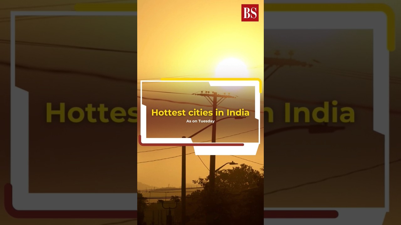 Take a look at the hottest cities in India. #summer #heat #heatwave