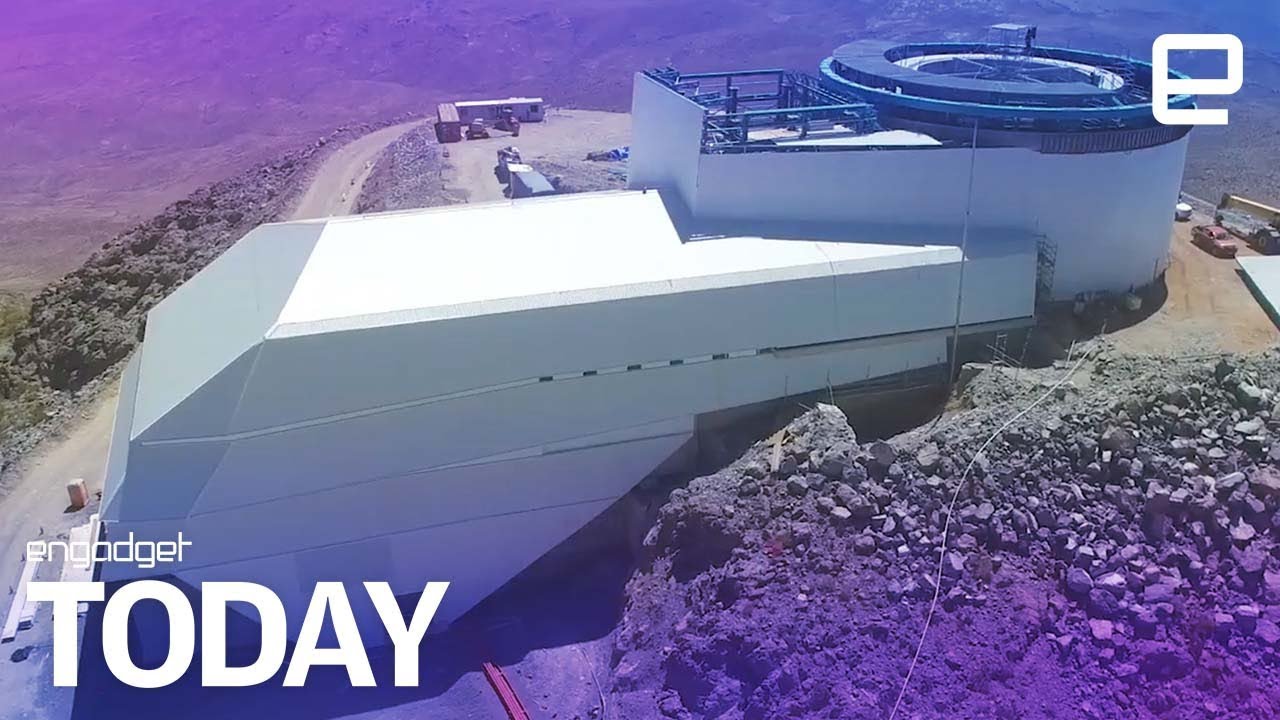 Take a sneak peek at the nearly-complete Large Synoptic Survey Telescope | Engadget Today