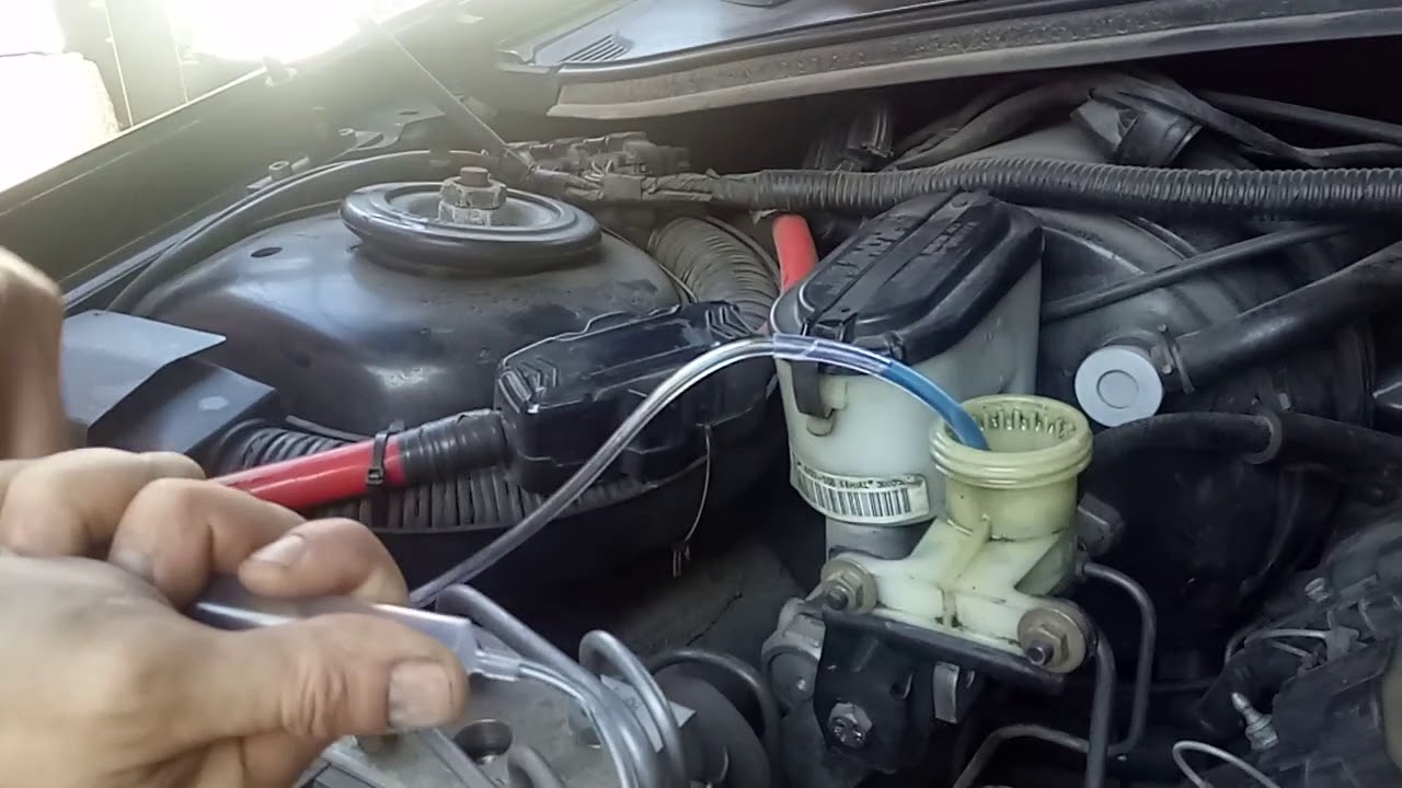 clutch bleeding from master cylinder LS1 T56