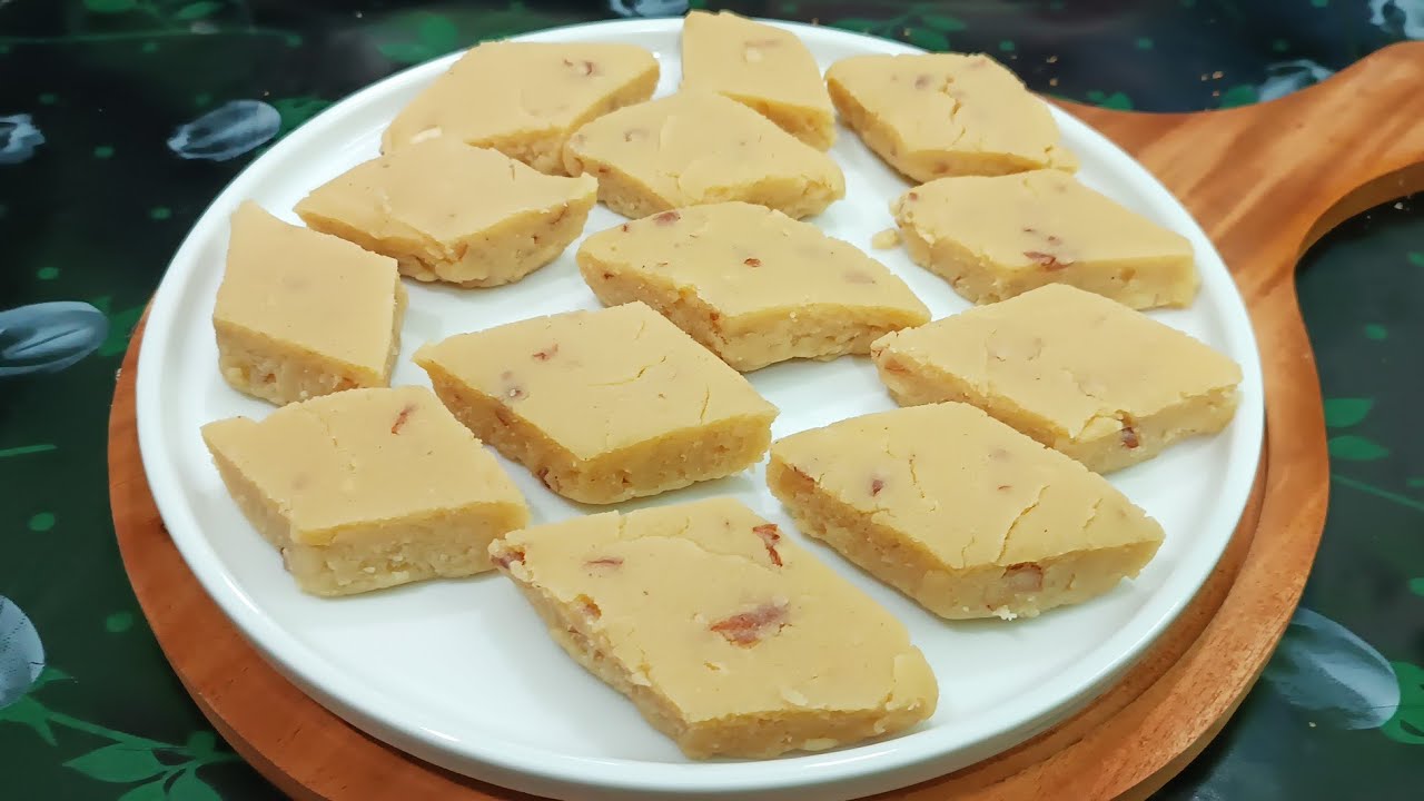 শবে বরাত স্পেশাল সুজির হালুয়া রেসিপি | সুজির কাটলি বরফি | Sujir Katli Barfi Recipe