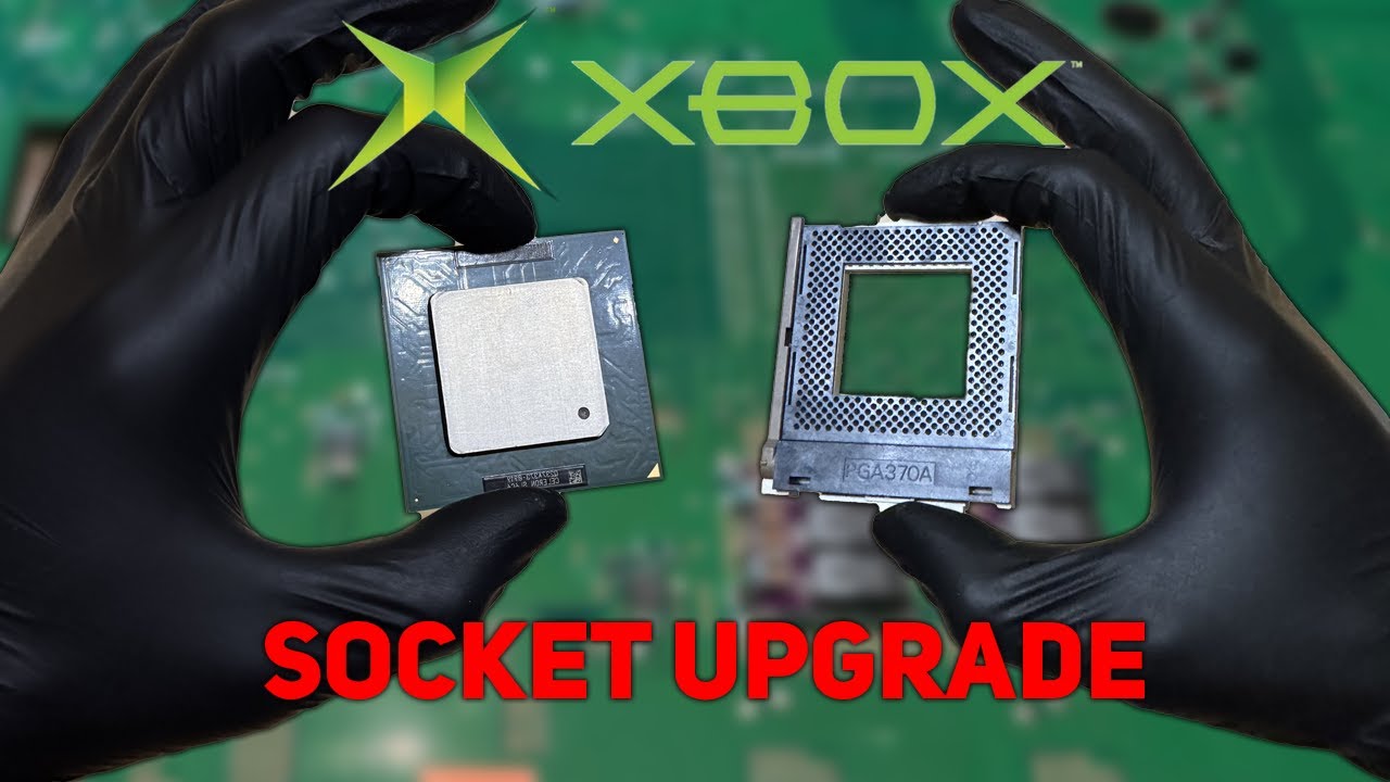 Installing a PGA370 Socket in an OG Xbox: Upgrade to 1.4GHz CPU