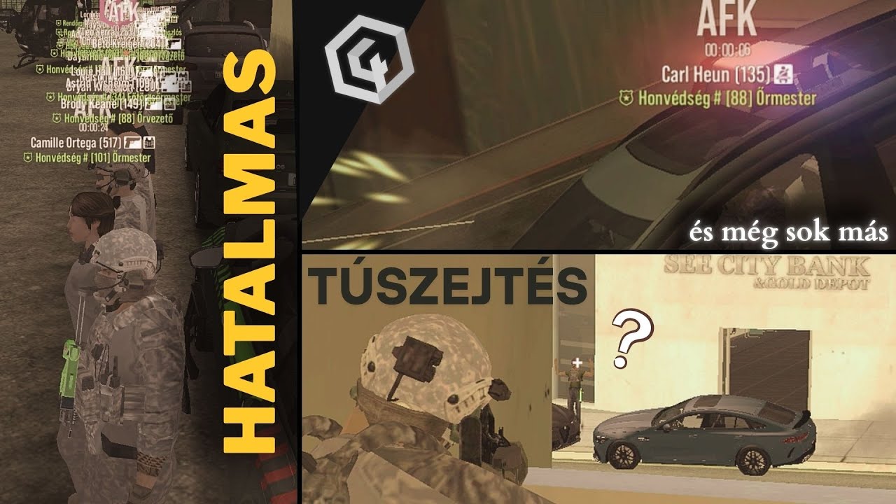 Big Túszejtés!😳 Katonai akciók #1 - SeeMTA V4