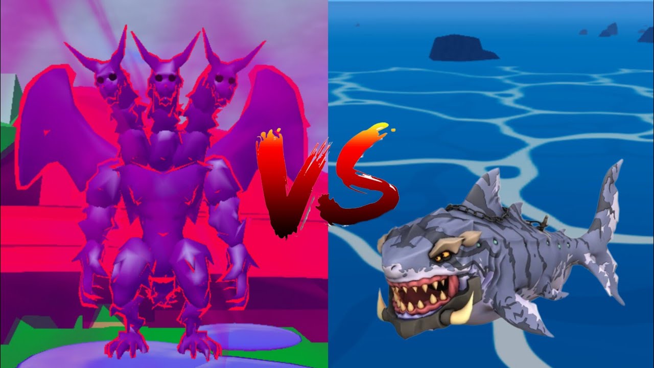 Venom Fruits VS Terror Sharks in Blox Fruits