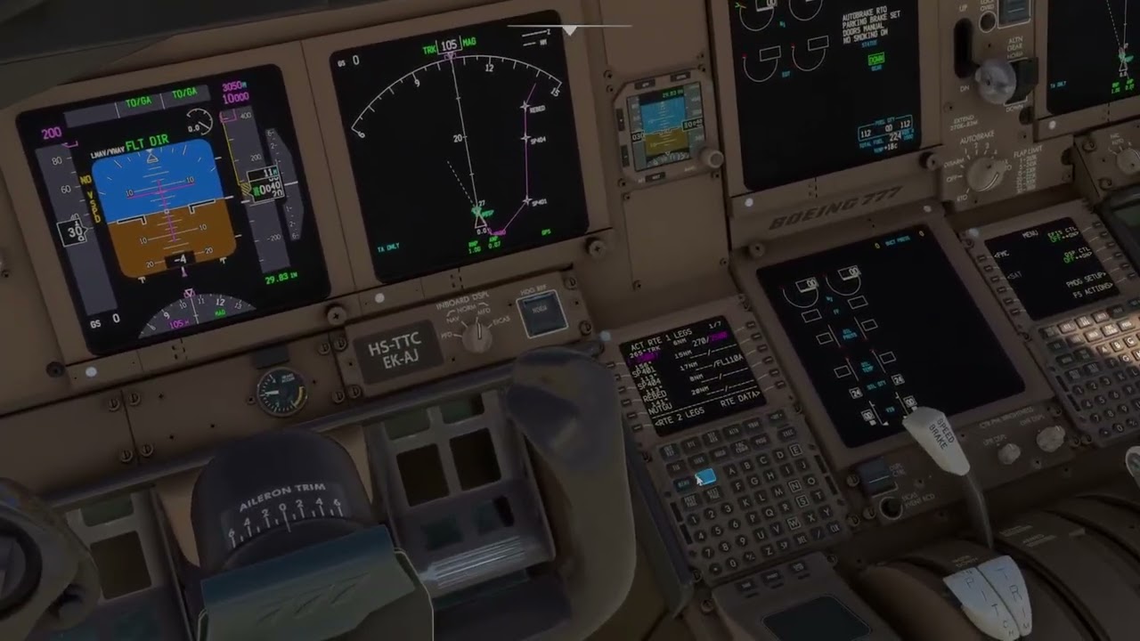 FS2020 ( PHUKET   ---  SINGAPURA ) B777-300 ER  PMDG  XBOXSX