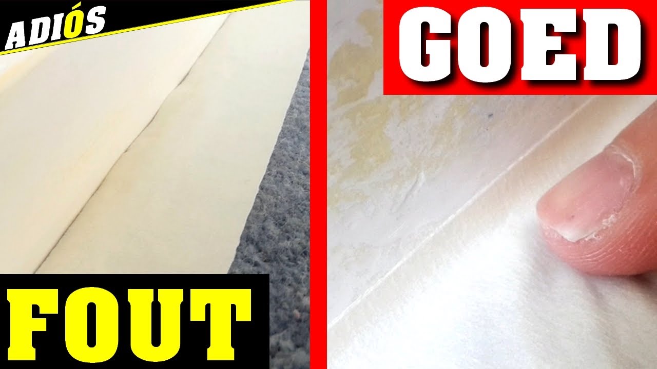 SNEL TRUCJE BIJ VLOERBEDEKKING AFPLAKKEN / vloerbedekking reinigen van VERF niet meer nodig!