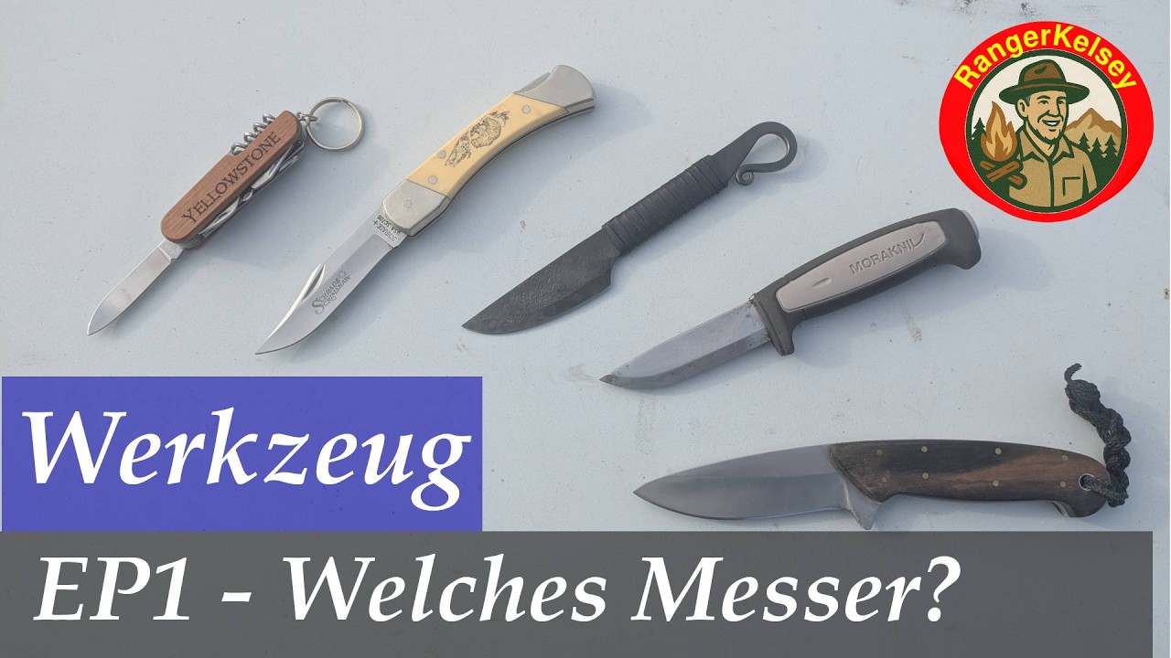 Werkzeug EP1: Welches Messer ist für Kinder bei den Pfadfindern geeignet?