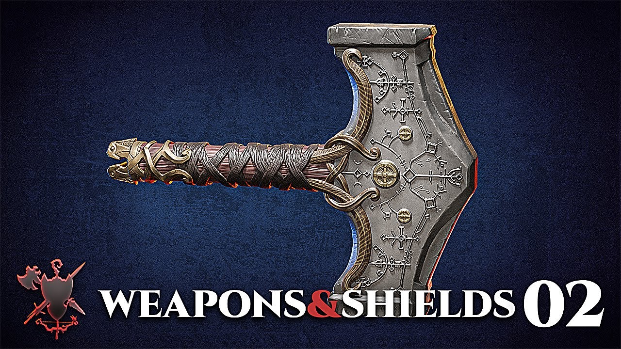 Weapons & Shields / 02 - Blender 2.81