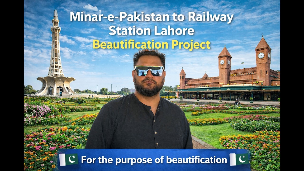 “Lahore at 6AM 🇵🇰 | Minar-e-Pakistan to Lahore Railway Station Morning Walk | Real Lahore Life”