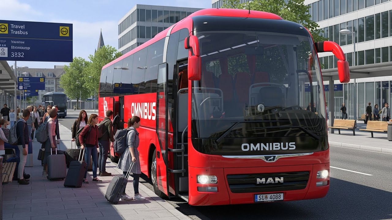 Fernbus Simulator MAN Lion’s Coach 2nd Gen | Köln → Brussels | Realistic Highway Journey!