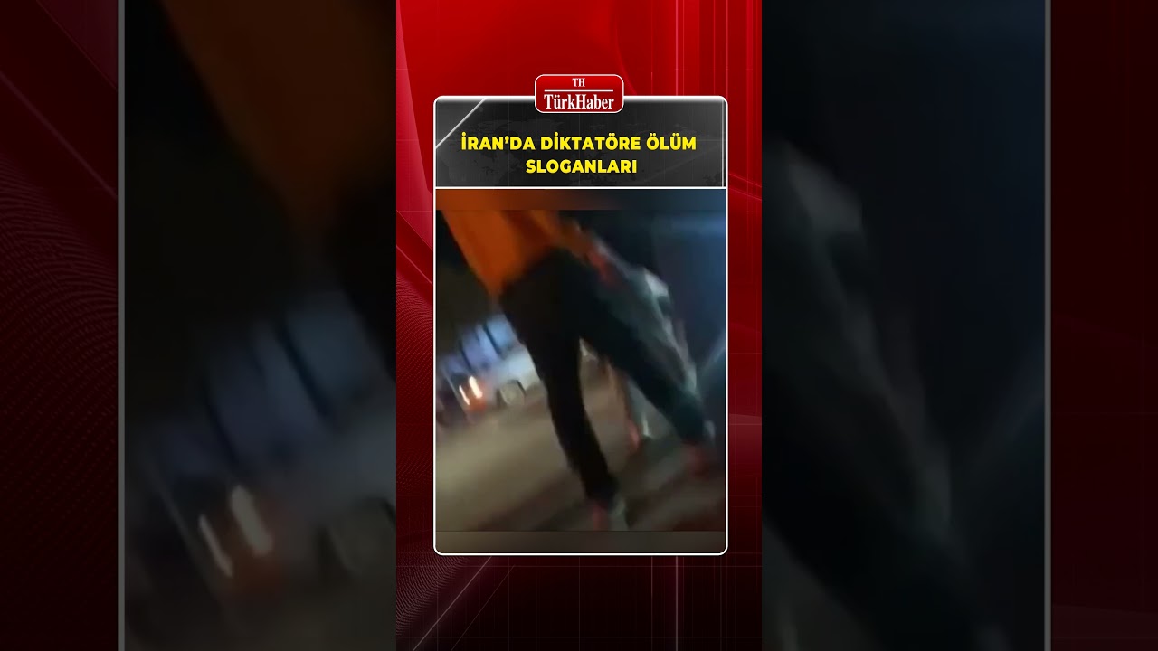 İRAN'DA ''DİKTATÖR ÖLÜM SLOGANLARI'' ATILDI 