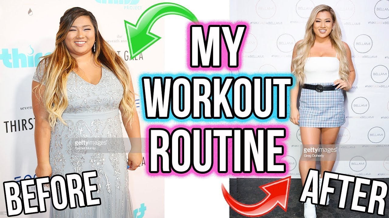 MY WORKOUT ROUTINE!! How I Lost 60+ Pounds!