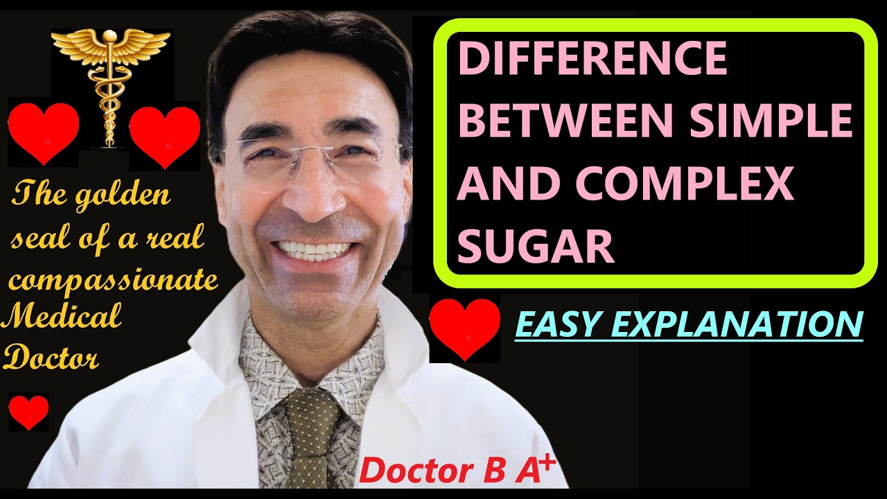 DIFFERENCE BETWEEN SIMPLE AND COMPLEX SUGAR EXPLAINED EASILY
