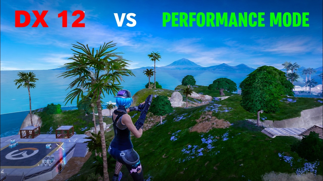 DX 12 vs Performance Mode | Fortnite Chapter 7 | RX 6600