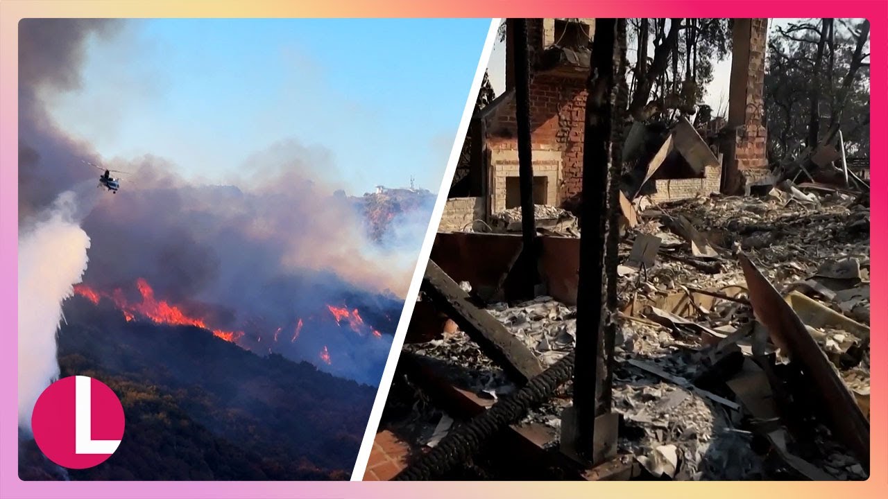 LA Wildfires Latest: Death Toll Rises to 24 as Winds Threaten More Devastation | Lorraine
