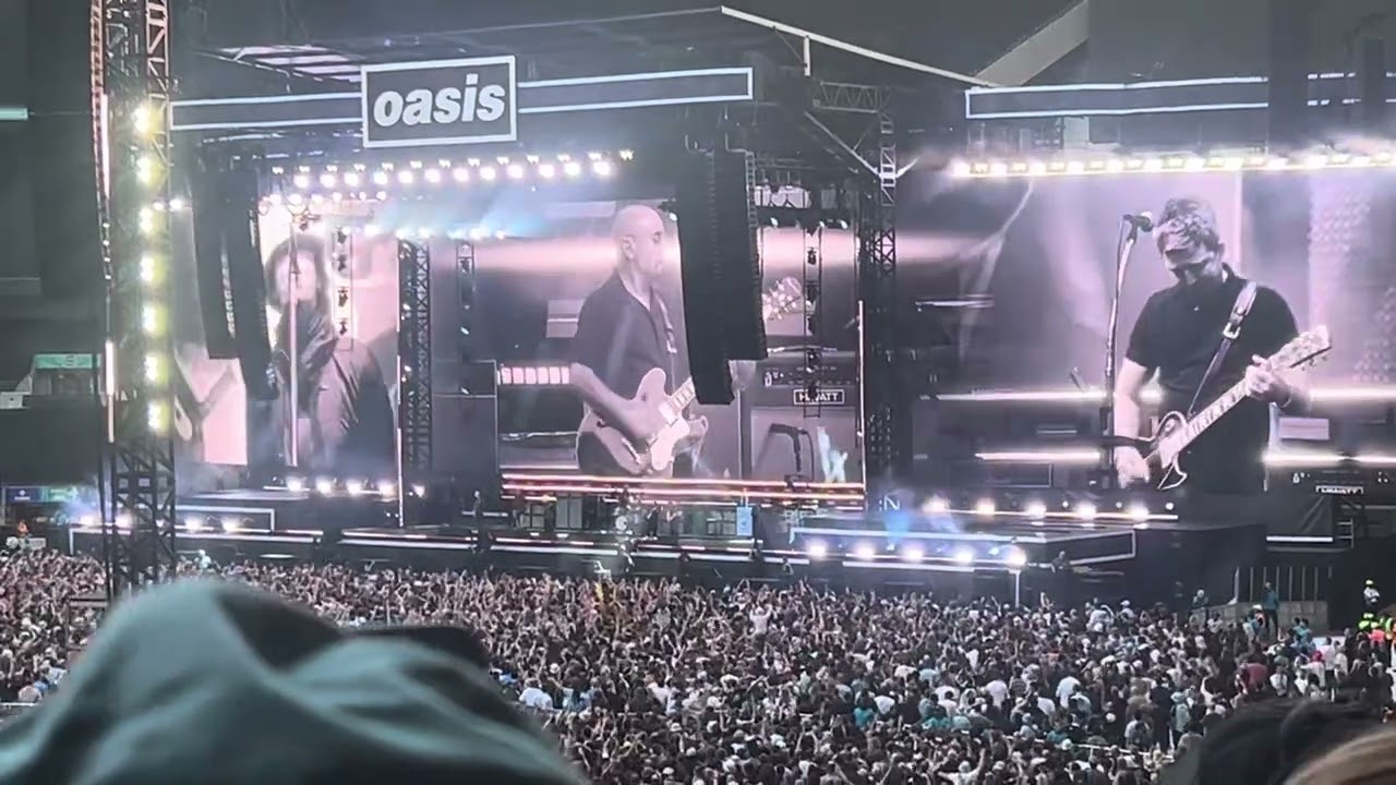 Oasis - Acquiesce at Wembley 2nd August 2025
