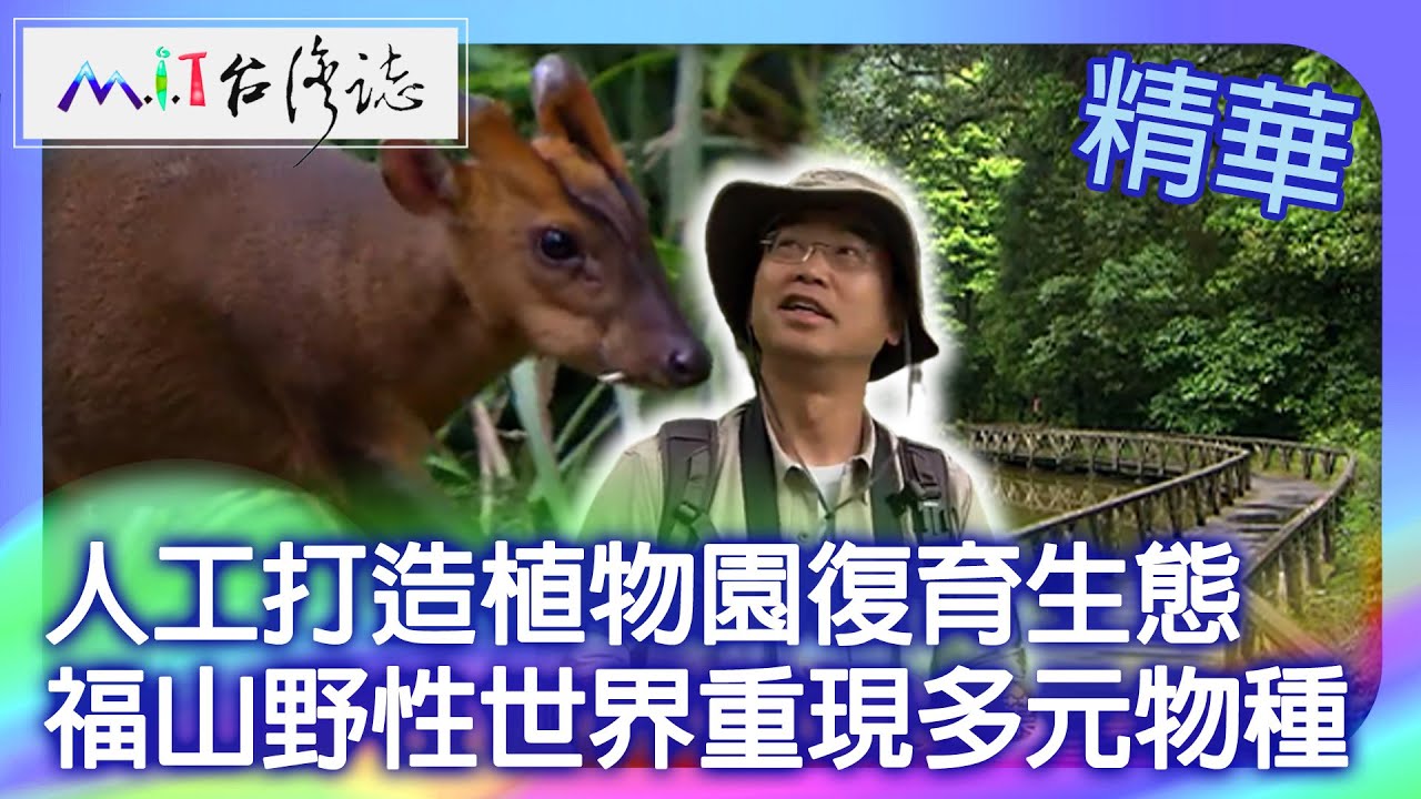 人工打造植物園復育生態 福山野性世界重現多元物種｜宜蘭縣員山鄉 麥覺明【@ctvmit841集】