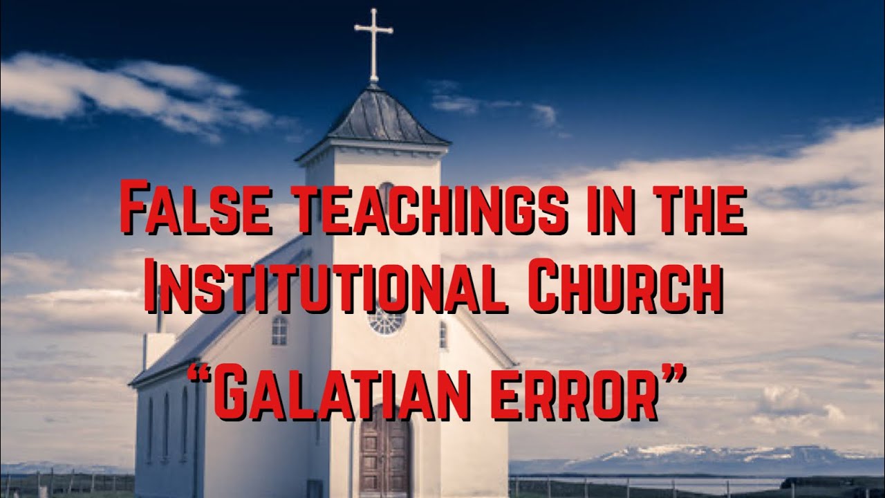 Galatian Error