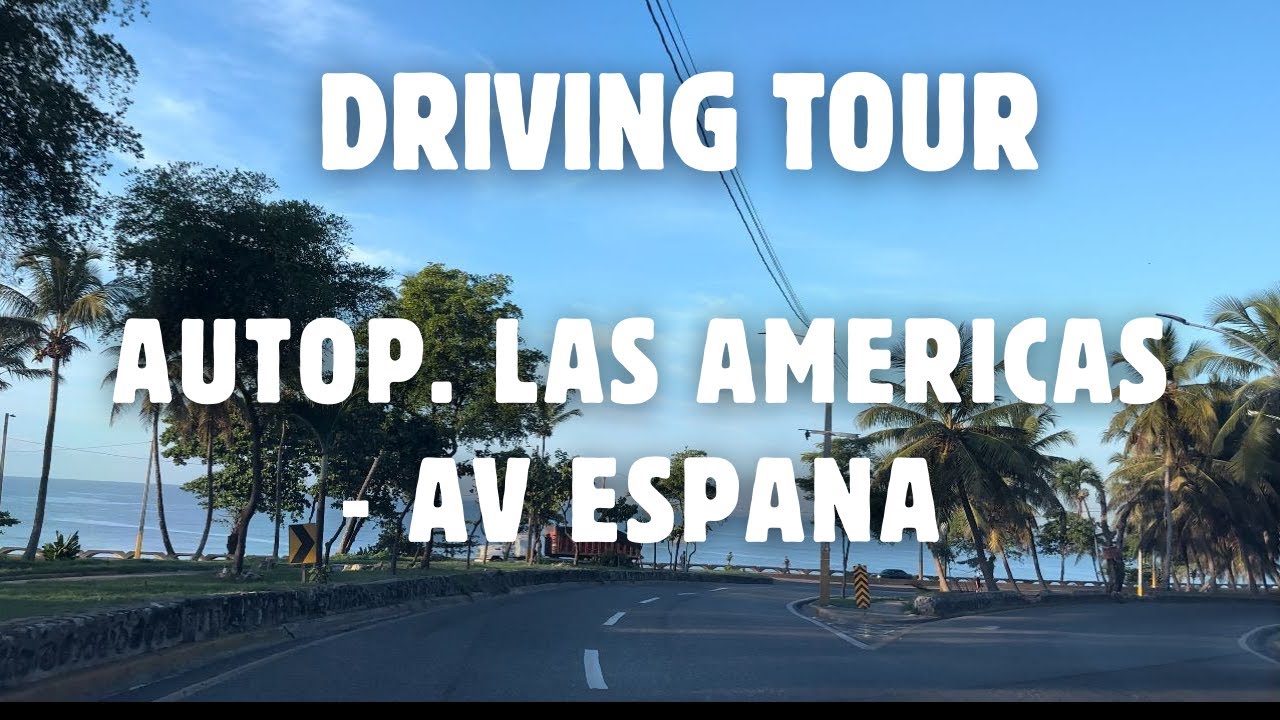 Recorrido desde Autopista Las Americas - Av. España | Santo Domingo Este