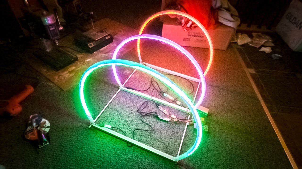 DIY Cheap Micro Drone LED Race Gates | Part 1 - Wood Base