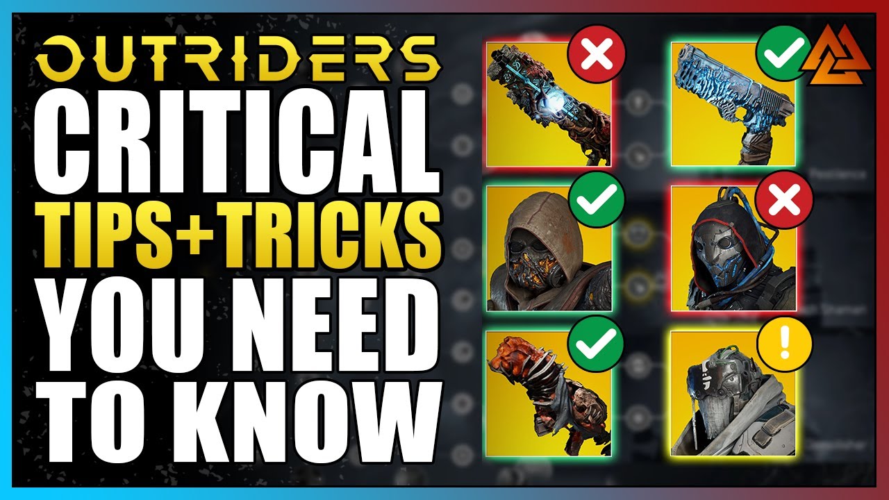 Outriders — 30 важных советов и рекомендаций, которые вам НУЖНО знать!