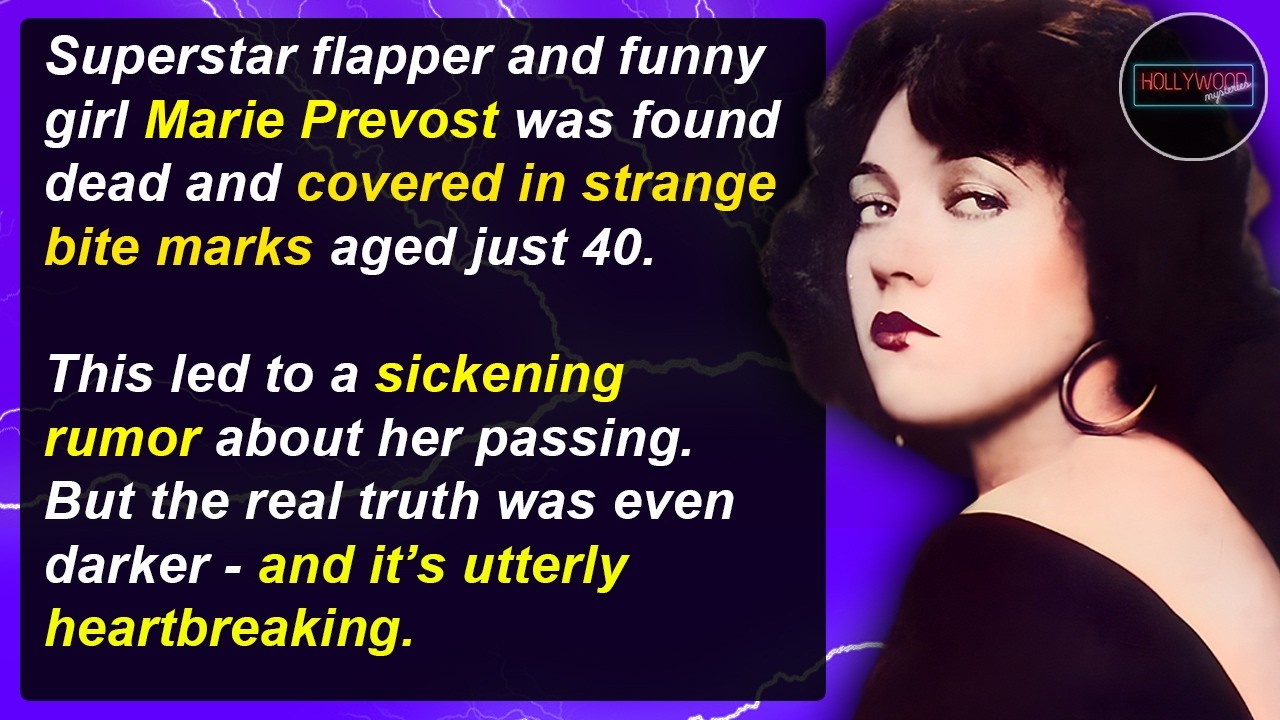 Covered in Bite Marks — The Dark Death of Marie Prevost | Hollywood Mysteries #70