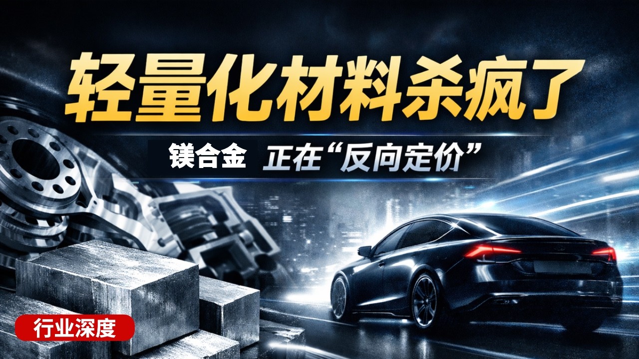 【行业深度】比钢轻 75%、比铝便宜！镁合金的 &ldquo;隐藏技能&rdquo;：高阻尼 + 电磁屏蔽，人形机器人的专属 &ldquo;骨骼材料&rdquo;？