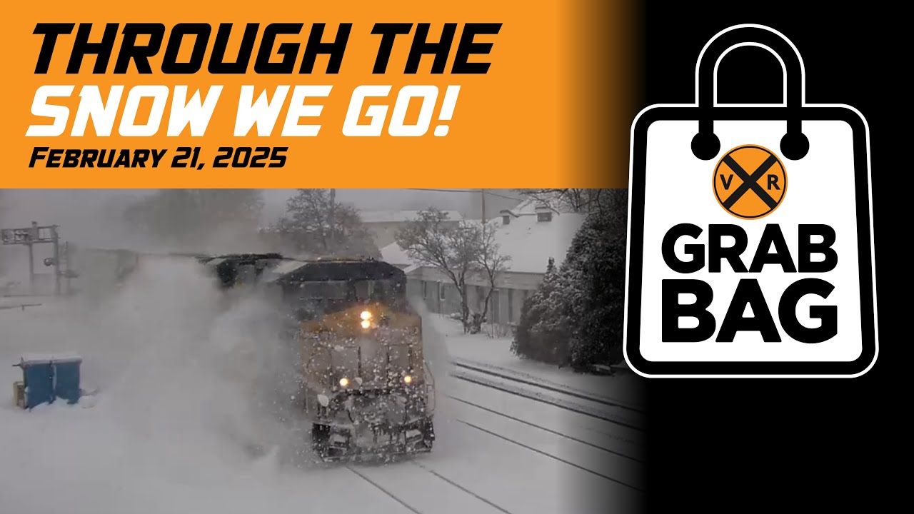 Grab Bag: Snow Trains, Maintenance, and More! | Weekly Top Trains (February 2025)