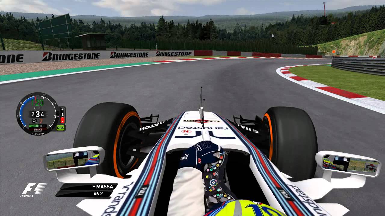Grand Prix 4 - 2014 - Felipe Massa - Circuit de Spa Francorchamps - Onboard Lap