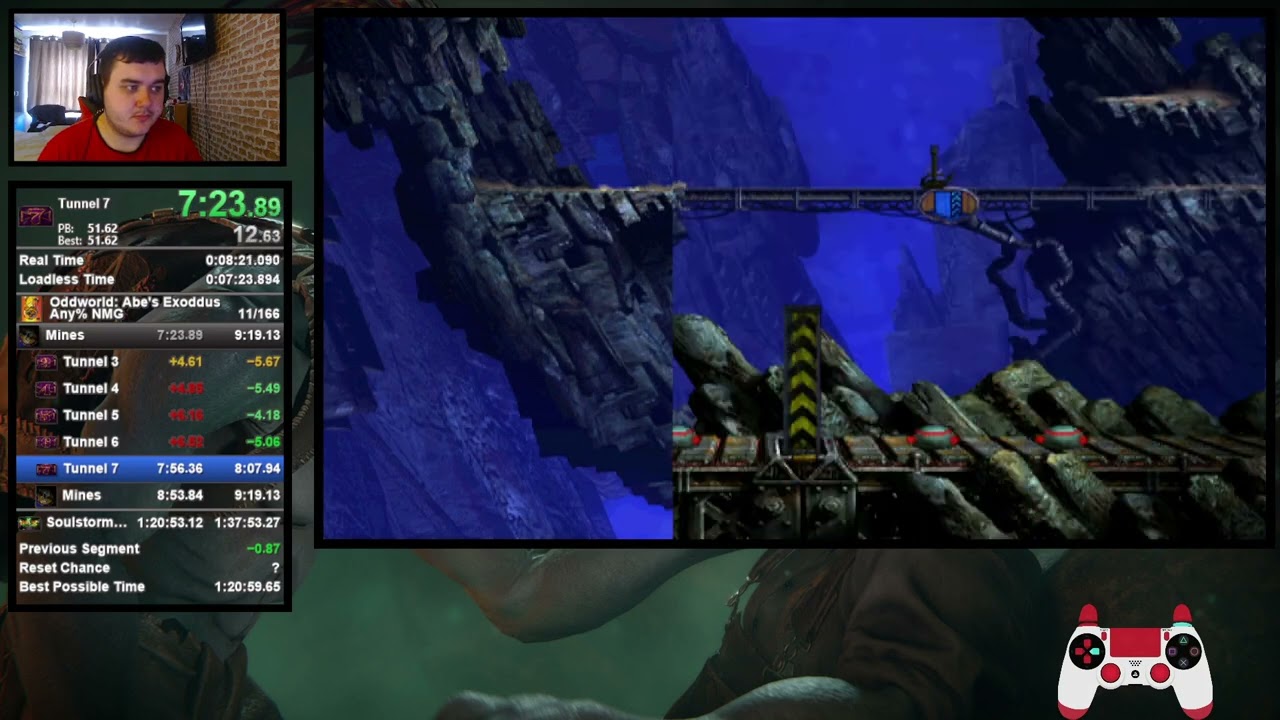 Oddworld: Abe's Exoddus Any% NMG in 1:34:32