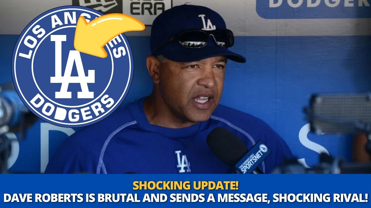 ROBERTS' STATEMENT DRAWS ATTENTION AND INCREASES TENSION BETWEEN RIVALS! DODGERS NEWS