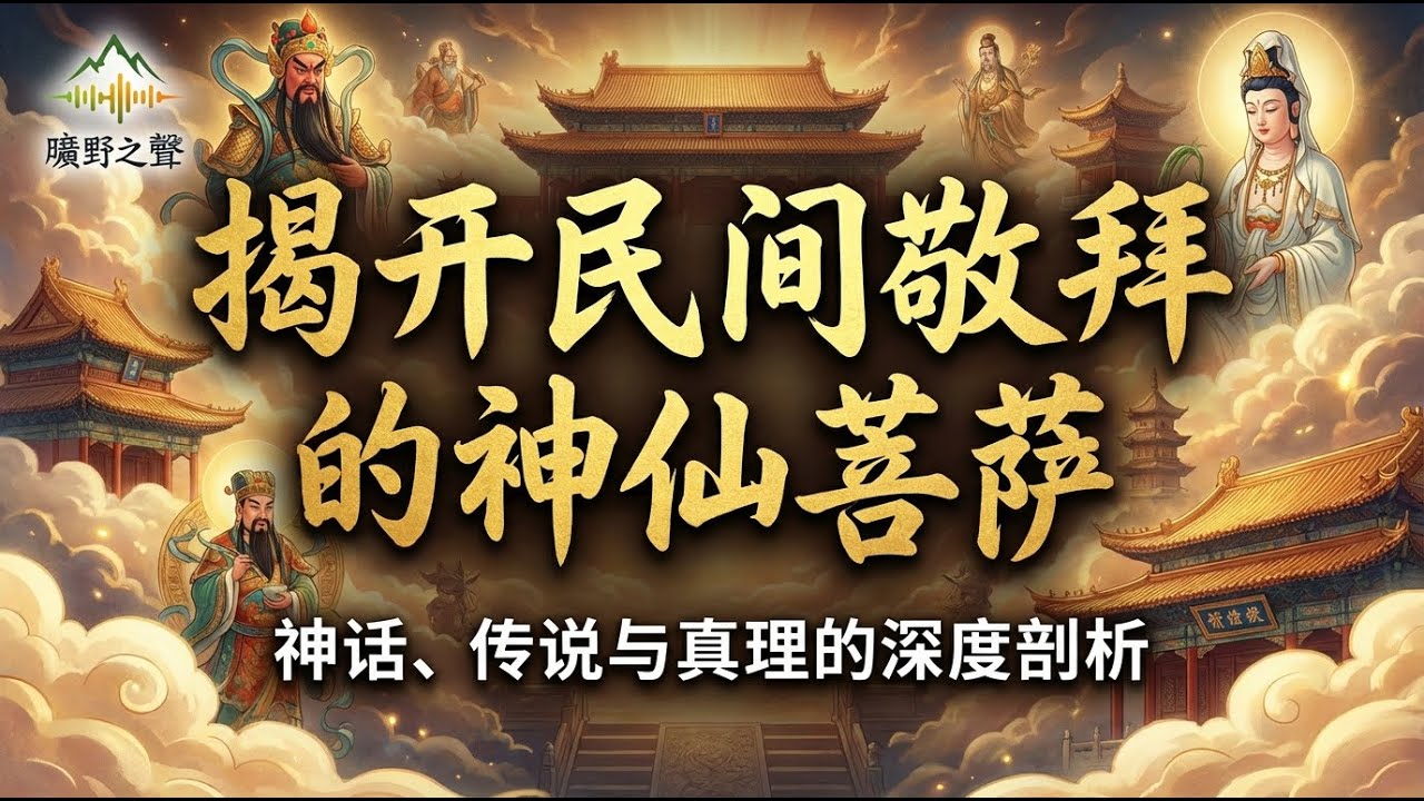 【揭开民间敬拜的神仙菩萨】神话、传说与真理的深度剖析 🧭 陈天森牧师 56 年事奉心血分享 🕊️【囯语】