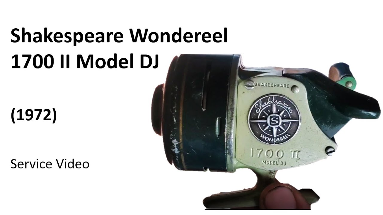 Shakespeare Wondereel 1700 II Model DJ (1972) Service Video