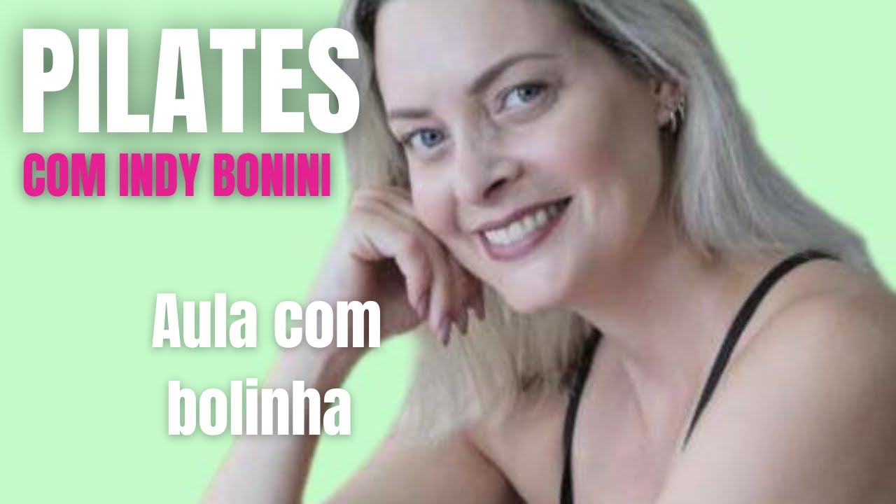 Pilates em casa com uma bolinha 🔥