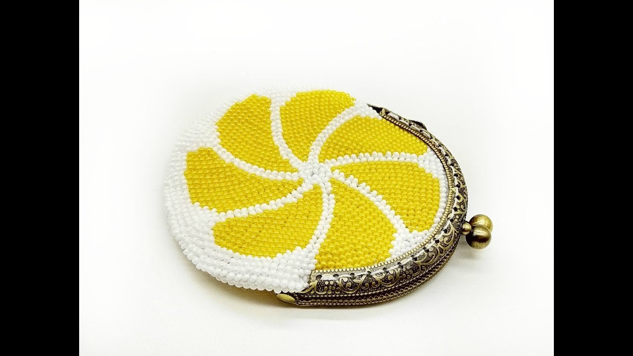 Bead crochet pattern  Beaded coin purse tutorial