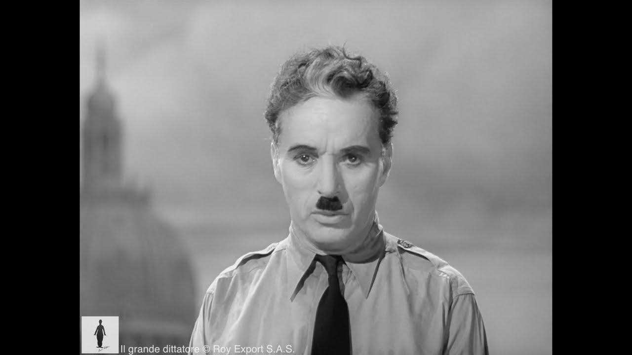 Charlie Chaplin - Il discorso finale del Grande dittatore