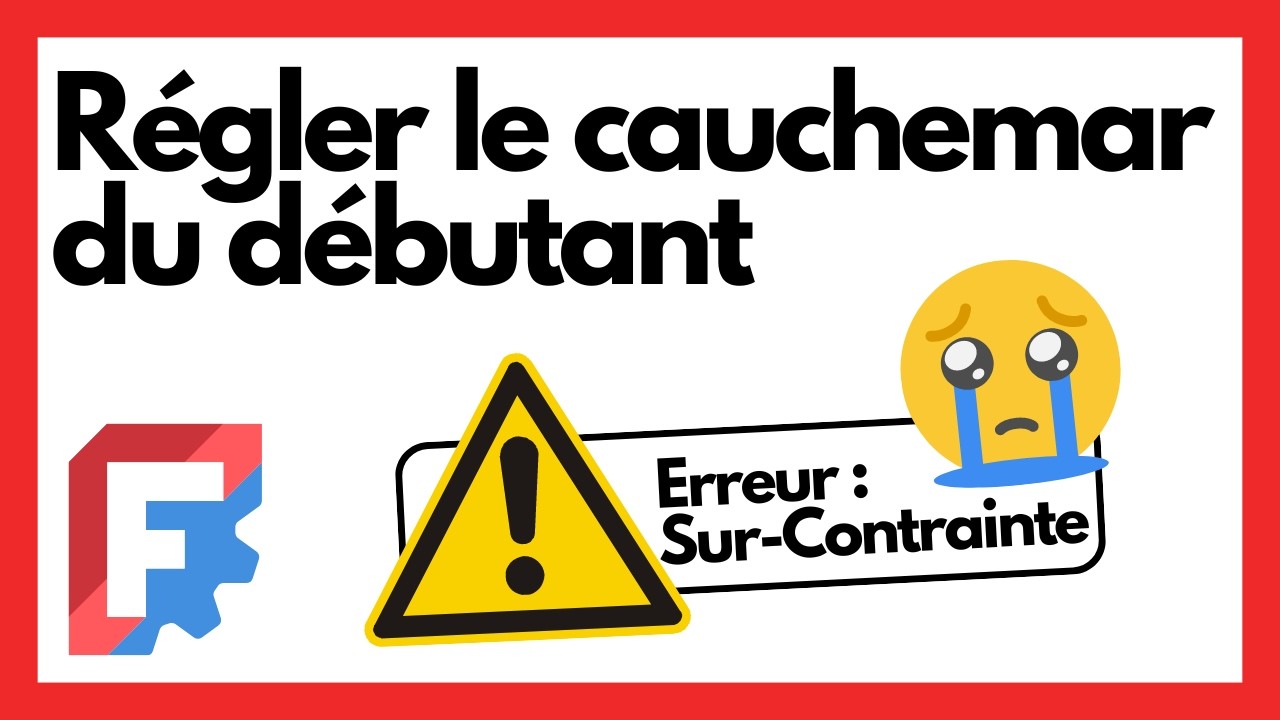 Contraintes et Sur-Contraintes FreeCAD