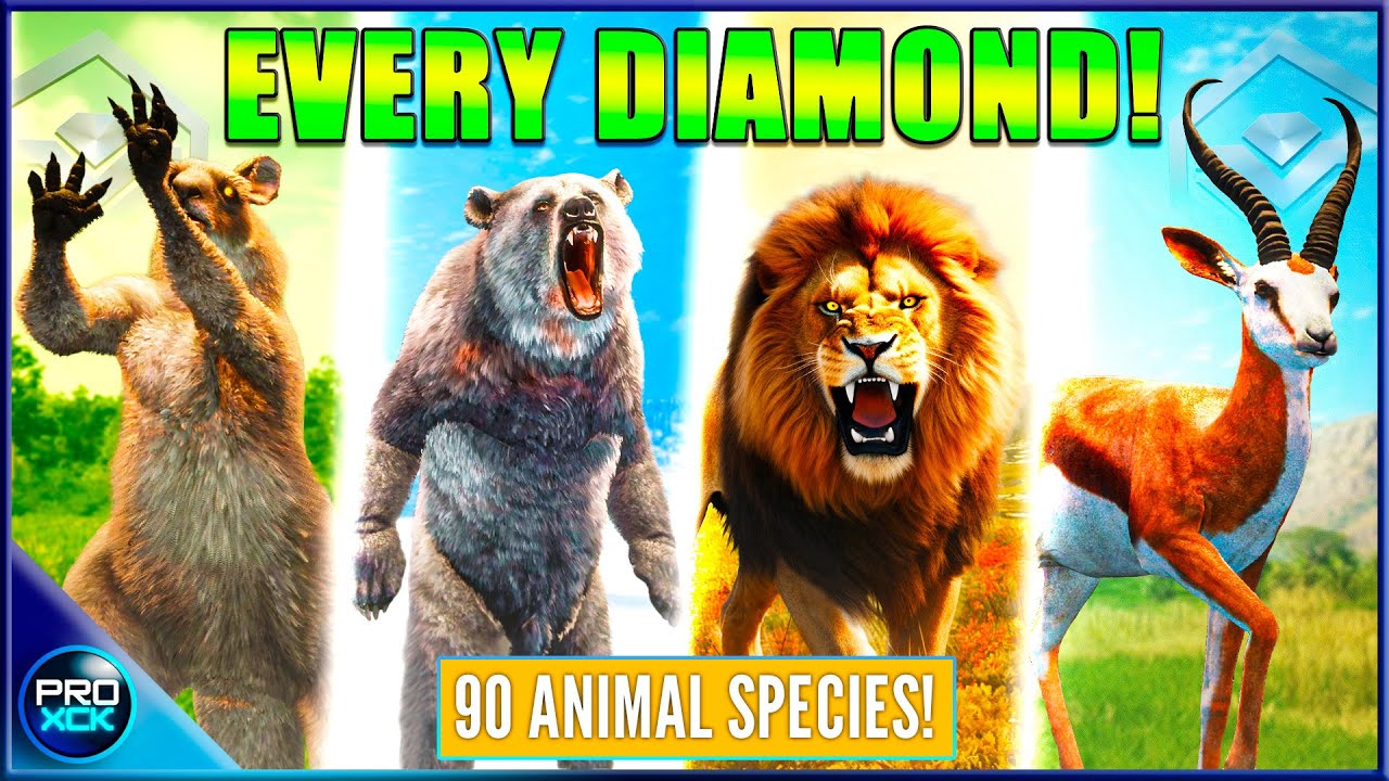 Every Species. All Diamonds! | theHunter Call of the Wild Montage