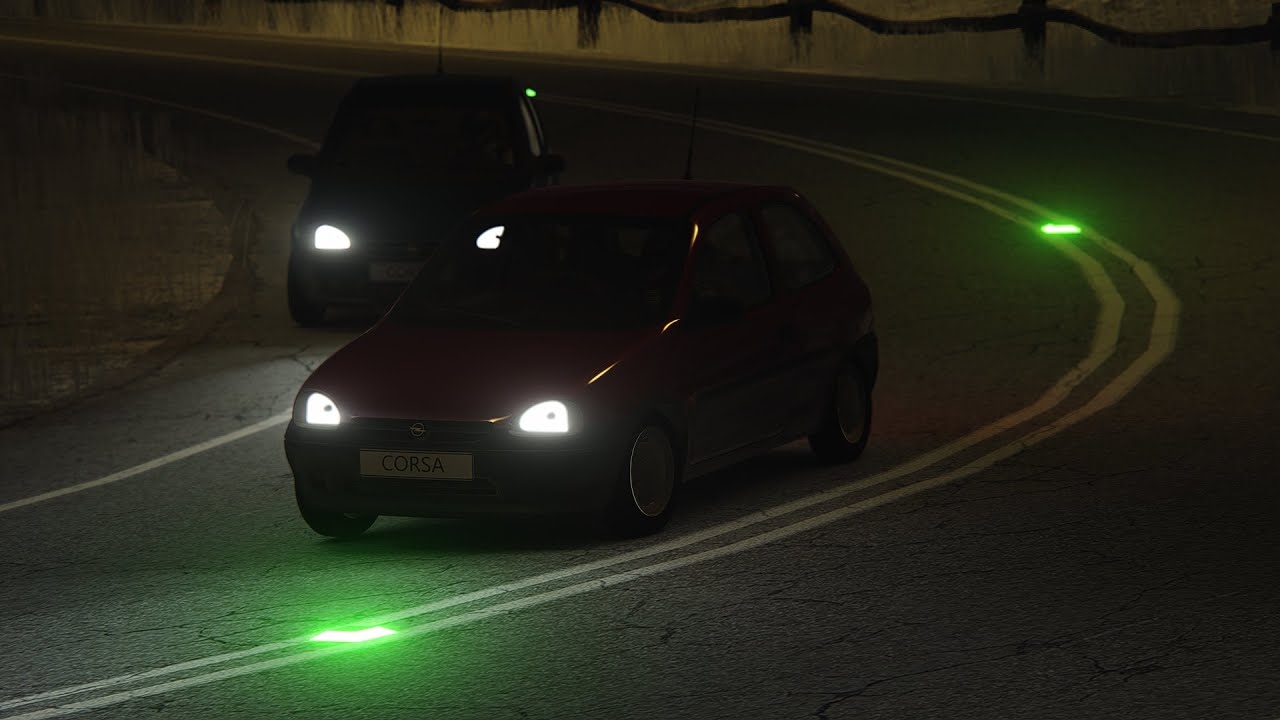 AC, Gran Turismo on PC. New Year Special Touge event
