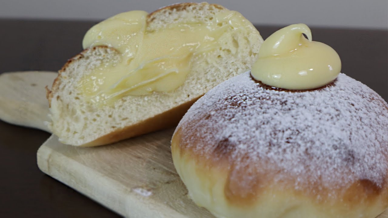 BOMBOLONI al Forno con Crema Pasticcera