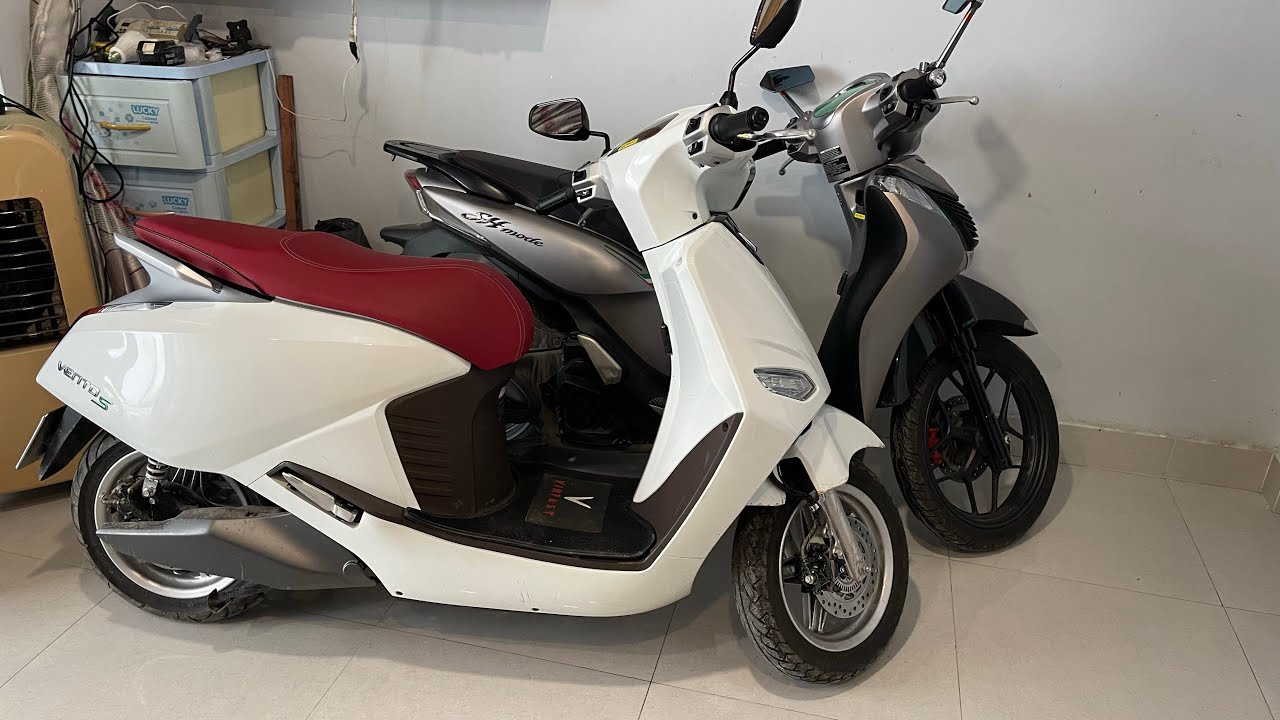 So sánh SH mode và xe điện Vinfast VentoS