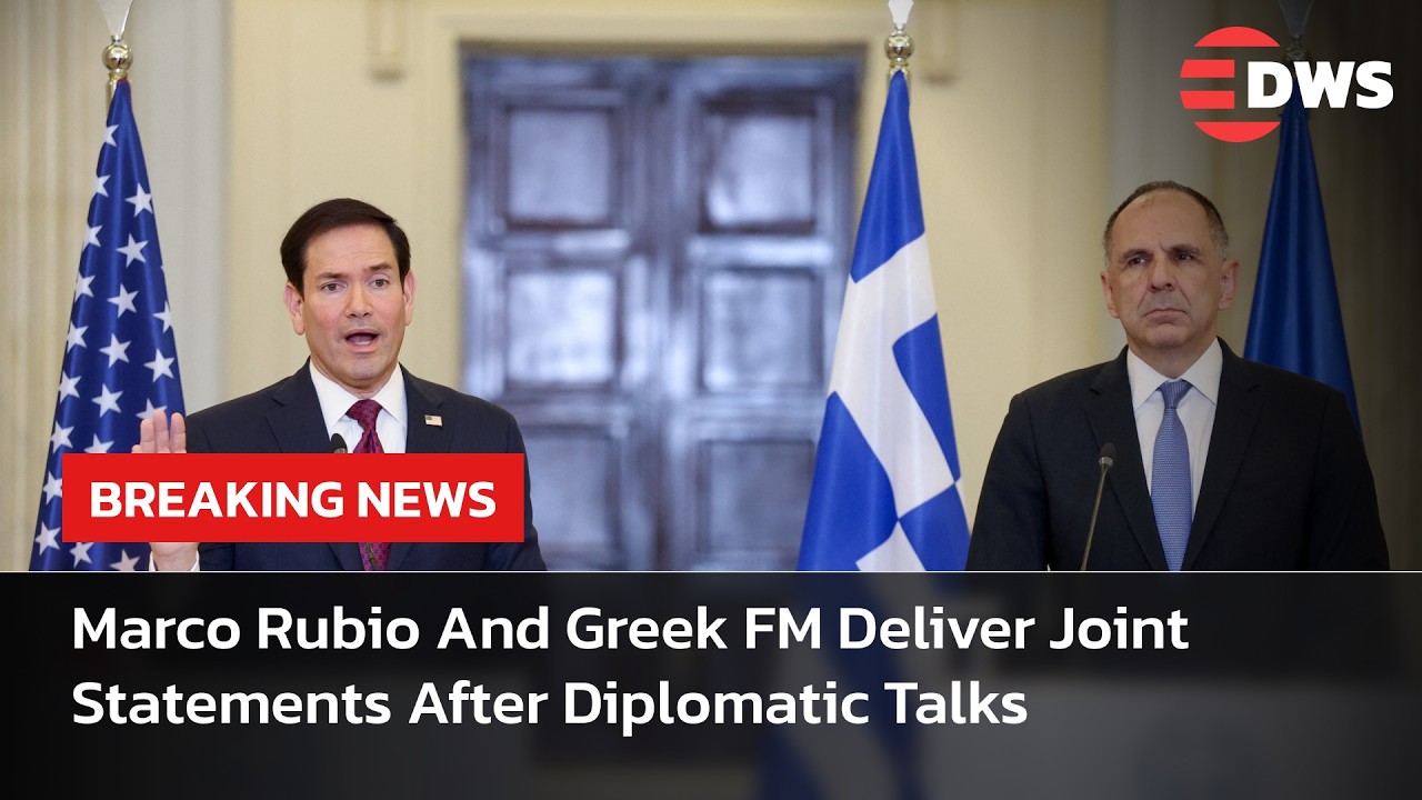 FULL PRESSER: Marco Rubio And Greek FM Gerapetritis Deliver Joint Statements In Athens | AC14