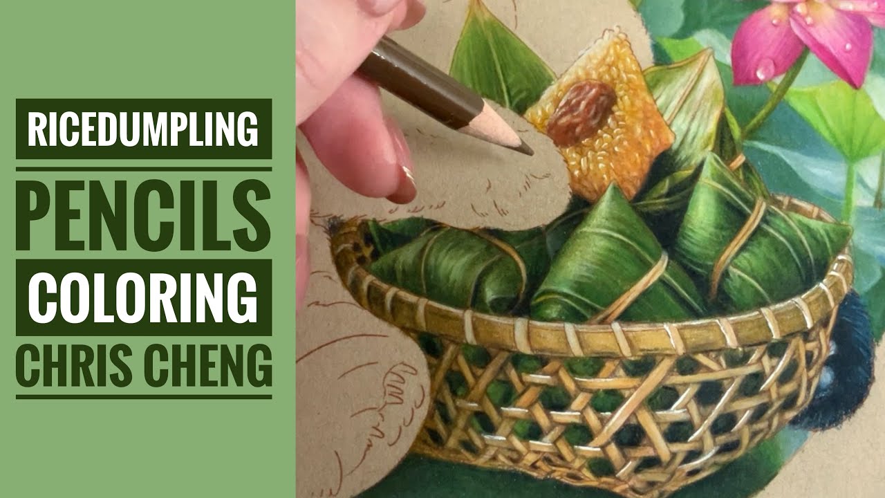 STICKY RICE DUMPLING Pencils Coloring | Part 5 - From 
