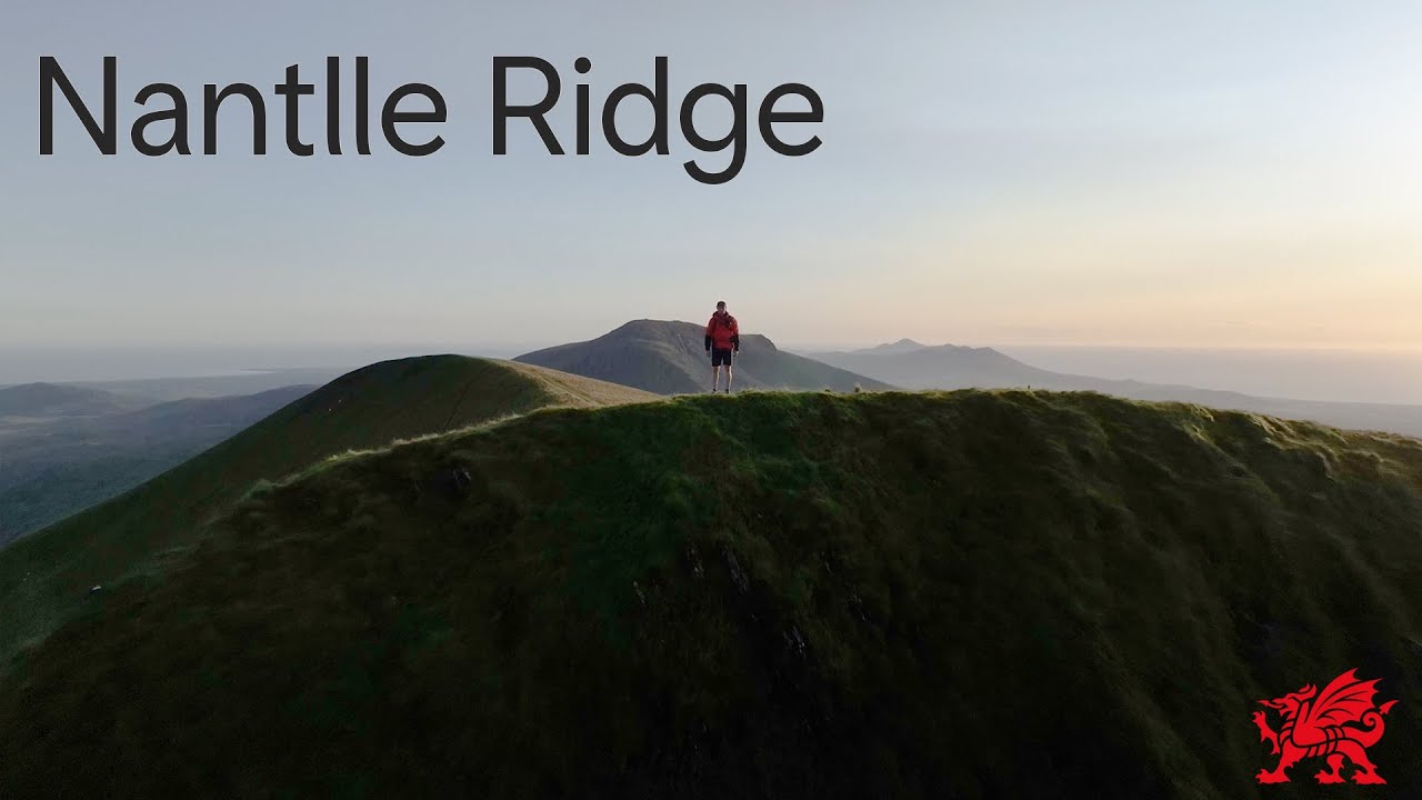 Chris Knight traverses Nantlle Ridge in the Eryri National Park.